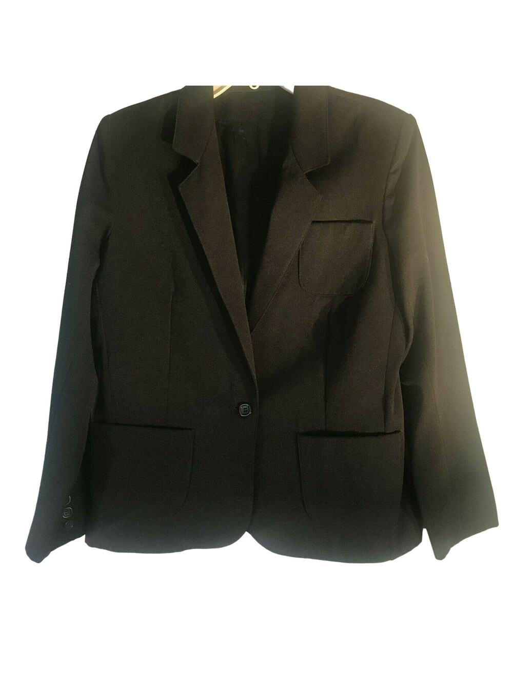 Sunny Isle Sportswear Dallas Women's Blazer xl Black Suit jacket